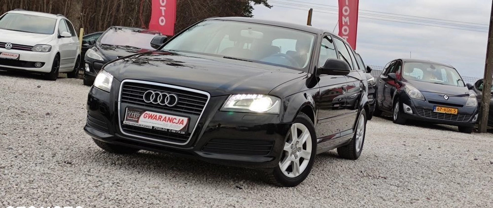 Audi A3 cena 24900 przebieg: 206954, rok produkcji 2010 z Lubin małe 781